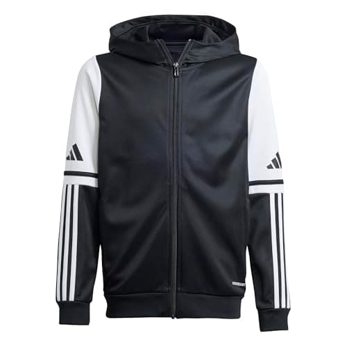 Image of adidas Unisex Kids SQUADRA25 HOODY KIDS black/white, 13-14 Years