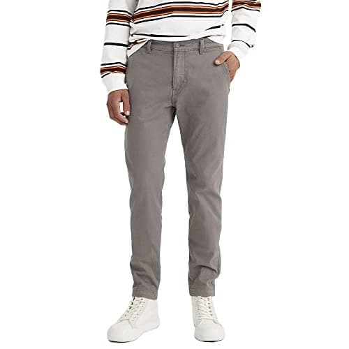 Image of Levi's Men's Xx Chino Slim Ii Trousers, Pewter Shady Gd, 34W / 30L