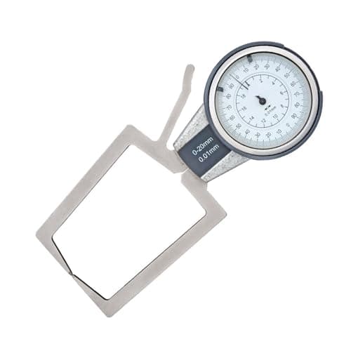 Image of 10-415MM Internal Or External Card Gauge Inside Caliper With Dial Watch Handle Thickness Gauge Inner Groove Hole Thickness Accurate And Easy To Use(0-20MM)