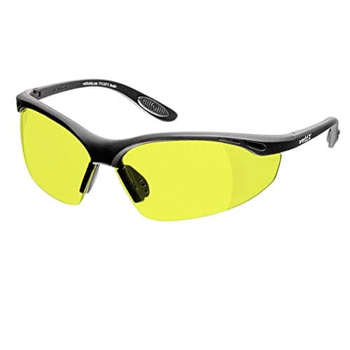 Image of voltX 'Constructor' SAFETY READERS Full Lens Reading Safety Glasses UKCA & CE EN166f certified (+2.0 Dioptre, Yellow) – Wraparound Style – Anti fog coated UV400 lens