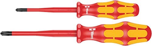 Image of Wera 165 is PZ/S # 1 + 2 Screwdriver Set Kraftform Plus Series 100. with Reduced Blade Diameter, 2 Pieces, 05006470001