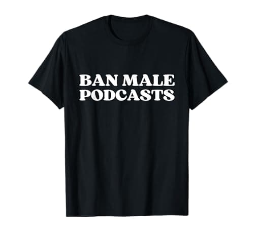 Image of Ban Male Podcasts Y2K Aesthetic Trendy T-Shirt