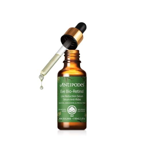 Image of Antipodes Eve Bio-Retinol Line Reduction Serum – Vitamin A Serum – Collagen Serum with Cacay Oil & Bakuchiol – All Skin Types – 30ml