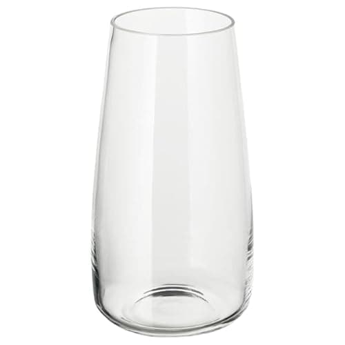 Image of Clear Glass Vase – Elegant & Versatile Flower Vase, Multiple Sizes for Home & Event Décor (30 CM)
