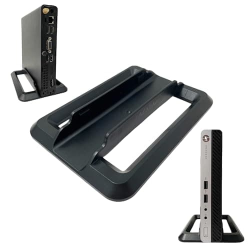 Image of FAZXFAZ Vertical Stand Base for HP mini PC HP Prodesk 400 G2 G3 G4 G5 G6 G8 600 G2 G3 G4 G5 G6 G8 DM EliteDesk 800 705 G2 G3 G4 G5 G6 G8 Desktop mini PC Base