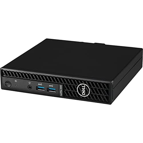 Image of Dell OptiPlex 3000 i5-12500T MFF Intel Core i5 8 GB DDR4-SDRAM 256 GB SSD Windows 10 Pro Mini PC Black