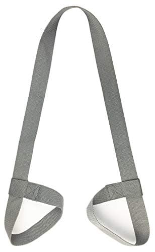Image of Riarbronee Yoga Mat Carrying Strap Sling，Adjustable Loops for all Mat Sizes（Mat not included） (Grey)