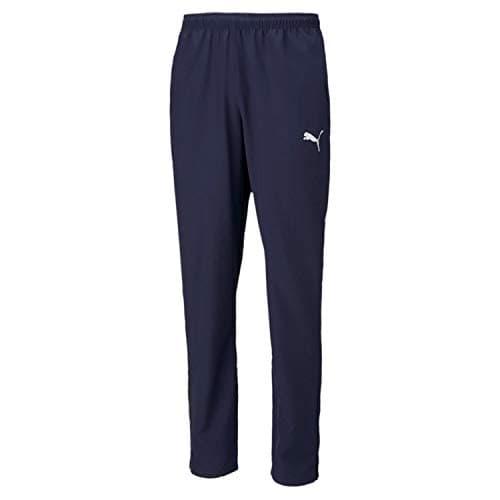 Image of PUMA teamRISE Sideline Pants Pants Men's, Peacoat-Puma White, 3XL