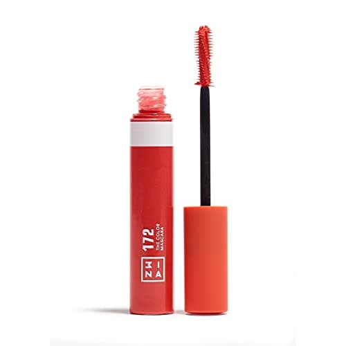 Image of 3INA MAKEUP - The Color Mascara 172 - Orange - with Vegetal Keratin - Volume and Lift Mascara for Sensitive Eyes
