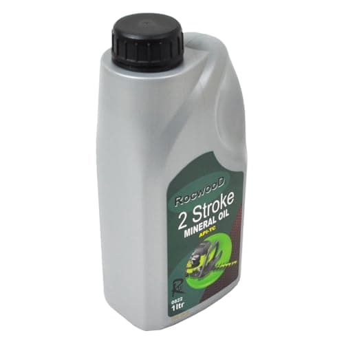 Image of 2 Stroke Engine Oil 1 Litre Ideal For Chainsaw Strimmer Brushcutter Cut Off Saw mineral oil engine repair protection improve performance compatible with most garden machinery