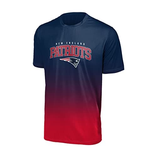 Image of FOCO New England Patriots NFL Gradient Mesh Jersey Short Sleeve Herren T-Shirt