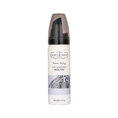 Image of Percy & Reed Session Styling Volumising Mousse – Lightweight Formula for Long-Lasting Volume. Adds Bounce & Texture to Hair, Humidity Resistant. Provides UV Protection. For All Hair Types - 50ml