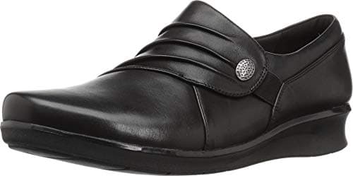 Image of Clarks Hope Roxanne, Women’s Loafers, Black (Black), 6.5 UK (40 EU)