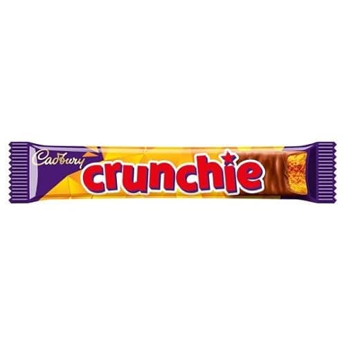 Image of ESSENTIAL PRODUCTS 8 x Cadbury Crunchie Chocolate Bar 40g Delicious Honeycomb Covered Chocolate Perfect Chocolate Treat