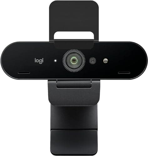 Image of Logitech Brio Stream Webcam - Ultra 4K HD Video Calling,HD Auto Light Correction, Streaming,Black