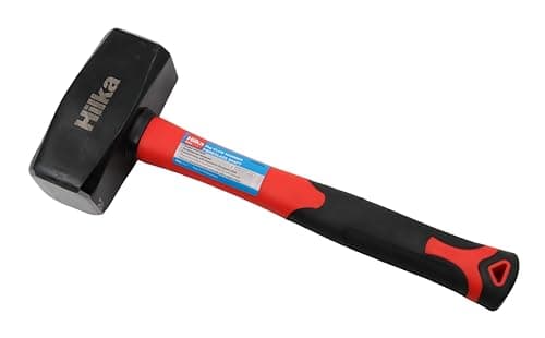 Image of Hilka 54500040 2 Kg Pro Craft Club Hammer Fiber Glass Shaft , Black