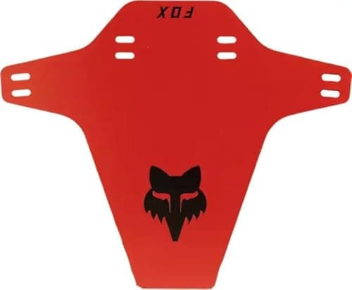 Image of Fox Racing MUD – Mudguard Bike Accessories – Shock Absorbing Breathable Protection System – Red, Size: OS