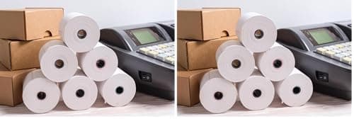 Image of Smooth Papers Thermal Paper Till Rolls for All EPOS Receipt Printing Machines 80mm x 70mm (Pack of 40 Rolls)