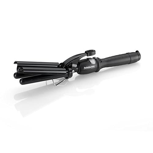 Image of Babyliss Pro Black Porcelain Triple Barrel Waver - Creates Gorgeous Waves Instantly