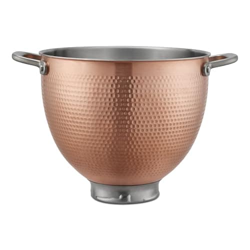 Image of KitchenAid 5 Quart Hammered Copper Bowl, KSM5SSBCB