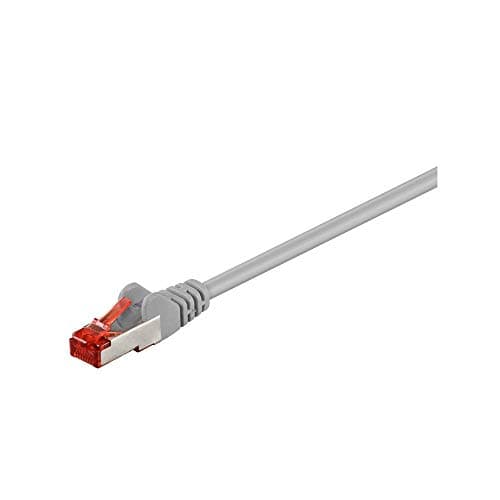 Image of Goobay 93570 CAT 6 Patch Cable, S/FTP PiMF, Grey, 2m Length