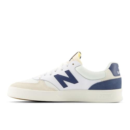 Image of New Balance Men's CT300 V3 Sneaker, White/Sea Salt/Vintage Indigo, 7 UK