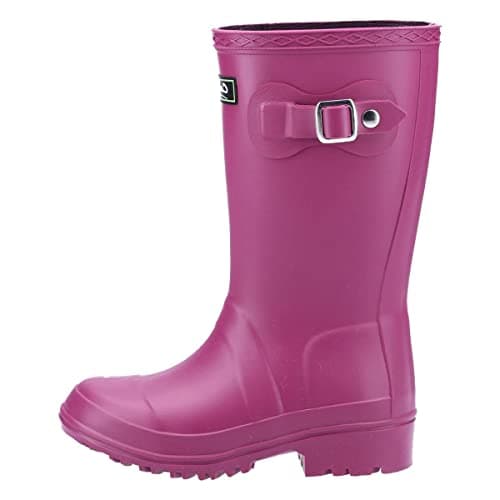 Image of Cotswold Buckingham Wellington Unisex Kids Berry Size 13