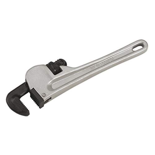 Image of Sealey Ak5106 Pipe Wrench European Pattern 250Mm Aluminium Alloy