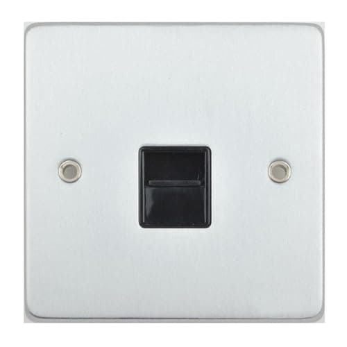 Image of Secondary Telephone Outlet BT - Brushed Chrome