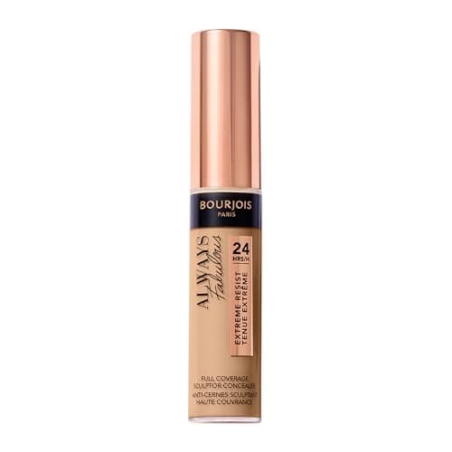 Image of Bourjois Always Fabulous Concealer, Light Sand, Liquid, High Coverage, 24h Hold, Hyaluronic Acid, 10 ml