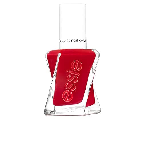 Image of Maybelline Essie Gel Couture Longlasting High Shine No UV Lamp Required Nail Polish Deep Red Colour, Shade 510 Lady in red 13.5 ml