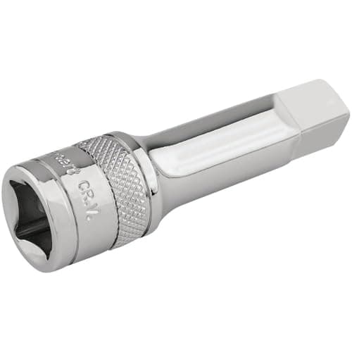 Image of Draper 1/2" Drive Polished Chrome Socket Extension Bar 75mm