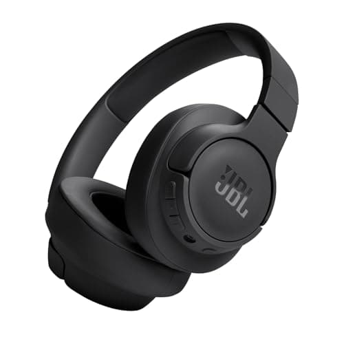 Image of JBL Tune 720 BT Wireless Over-Ear Headphones with JBL Pure Bass Sound, Bluetooth 5.3, Hands-Free Calls, Audio Cable and 76-Hour Battery Life, Black