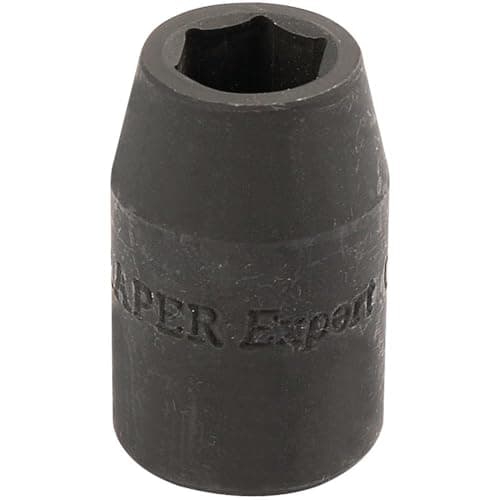 Image of Draper 28446 Expert Impact Socket, 1/2" Square Drive, 12mm , Blue