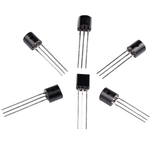 Image of Ausi 10Pcs MCP1700 MCP1700 LDO Linear Voltage Regulator Fixed Output Voltage 3.3V Through Hole TO92