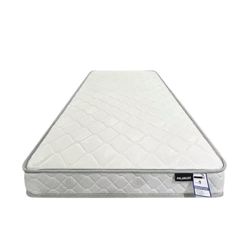 Image of PALAKLOT Bonnell Spring Mattress – Single Double King Super King – 15cm Medium Firm Coil Support – UK Foam & Fibre – Rolled Pack – Orthopaedic Bed Mattress (Double (135x190x16cm))