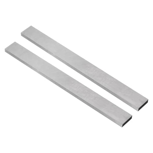 Image of sourcing map Lathe Tool Bit 6mm x 20mm x 200mm, Square Lathe Turning Tool Blanks, HSS (High Speed Steel) Rectangular Fly Cutter Mill Blank, 2pcs