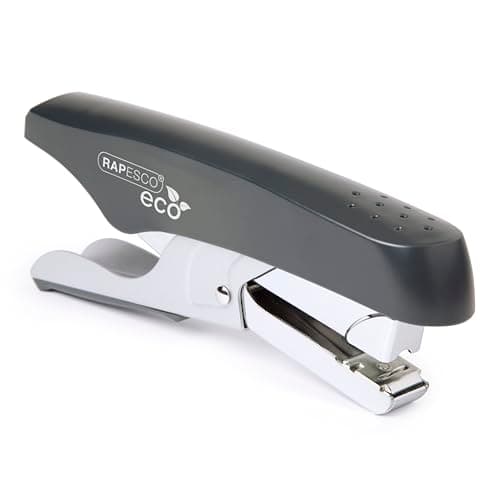 Image of Rapesco RPWHALE ECO Whale Plier, 45 Sheet Capacity, Charcoal