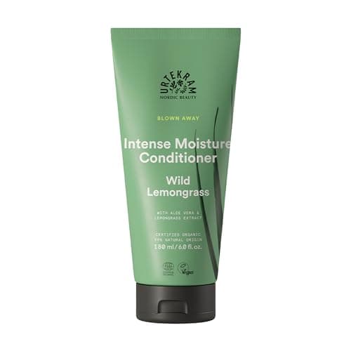 Image of Urtekram Conditioner - Wild Lemongrass - Normal Hair - 180 ml, Vegan, Organic, Intense Moisture, Natural Origin