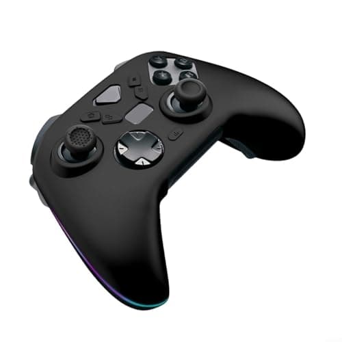 Image of SMZhomeone Precision-Molded Silicone Cover For ROG Raikiri II For Xbox Controller To Preserve Native Button Feel And Layout Supporting Repeated Installation(Black)