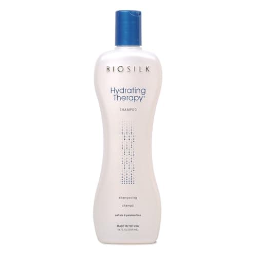 Image of BioSilk Hydrating Therapy Luxury Shampoo | Moisturizing Shine Enhancing Dry and Damaged Hair | Silk for Strong Smooth Hair | Sulfate free, 355 ml