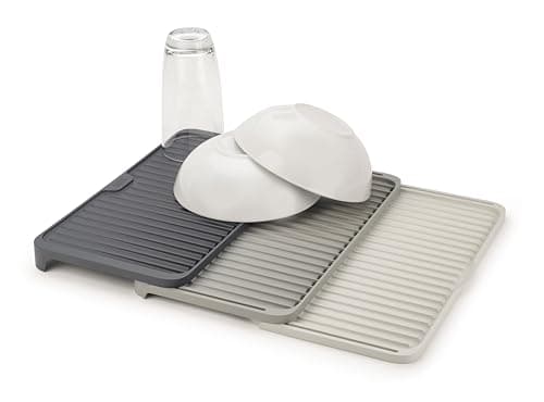 Image of Joseph Joseph Tier Expandable Draining Board, Plastic, Grey, 2