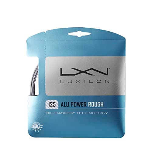 Image of Luxilon Tennis Racket String, Alu Power 125 Rough, 12.2 m, Silver, 1.25 mm, Unisex, WRZ995200