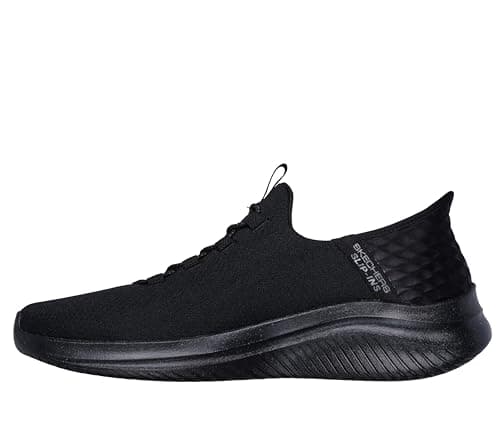 Image of Skechers Men's Ultra Flex 3.0 Right Away Sneaker, Black/Black, 12 UK Wide (232452W)