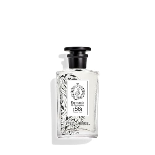 Image of Farmacia SS. Annunziata 1561 Perfume Sweet Carousel Unisex Men Women 100 ml | Gourmand Vanilla Fragrance | 100% Eau de Parfum Made in Italy