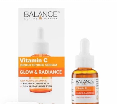 Image of Balance Active Formula Vitamin C Brightening Serum, Glow & Radiance, with Active Vitamin C