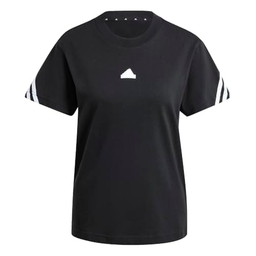 Image of adidas Women's Future Icon 3-Stripes T-Shirt, Black, XS