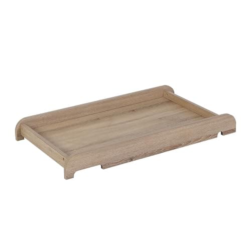 Image of Tutti Bambini Cot Top Changer in Oak | Fits Most Standard Cots & Cot Beds, Suitable for Use Up to 10kg (Approx. 12 Months) | L87 x W50 x H10cm - NO Side Shelves Included (Updated Version)