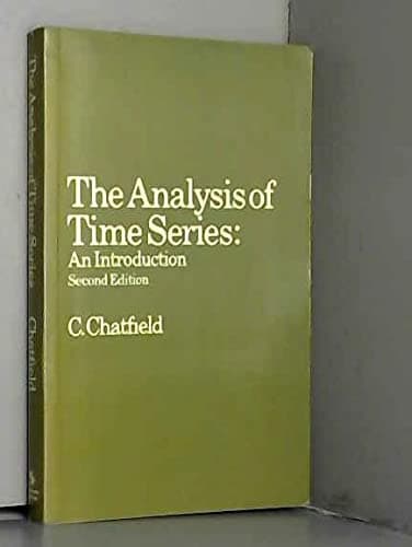 Image of The analysis of time series: An introduction