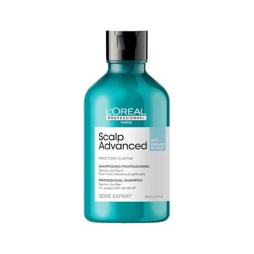 Image of L'Oréal Professionnel Scalp Advanced Anti-Dandruff Dermo-Clarifier Shampoo, For Dry and Oily Scalps, Serie Expert, 300ml